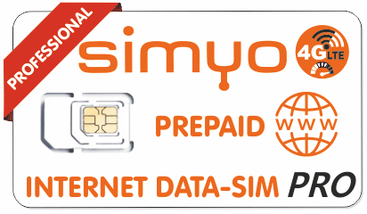 SIMYO Prepaid Data SIM Pro